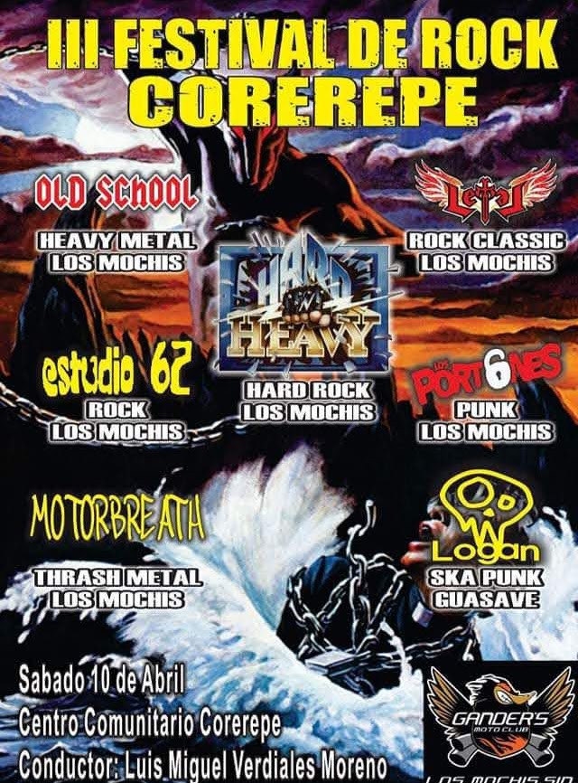 3er Festival de Rock Corerepe